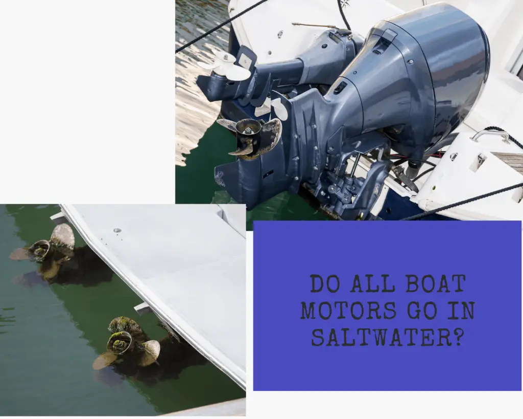 Do All Boat Motors Go In Saltwater Boat Life 365